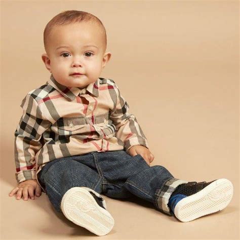 burberry shirt for boys|Burberry infant boy clothes.